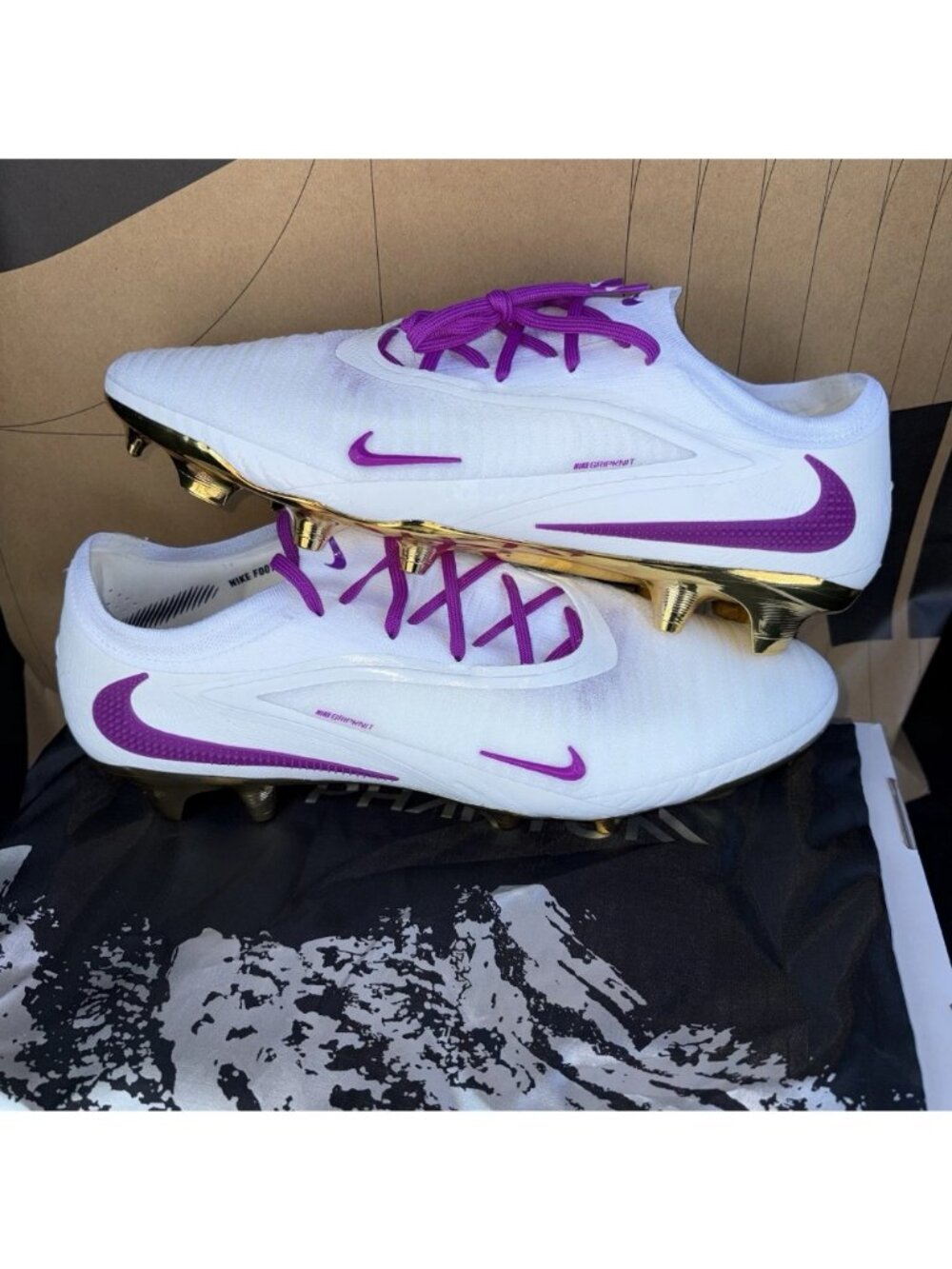 NEW Nike Phantom 6 Low Elite “Royalty” Purple White Golf IO7527-100 Sz 10.5